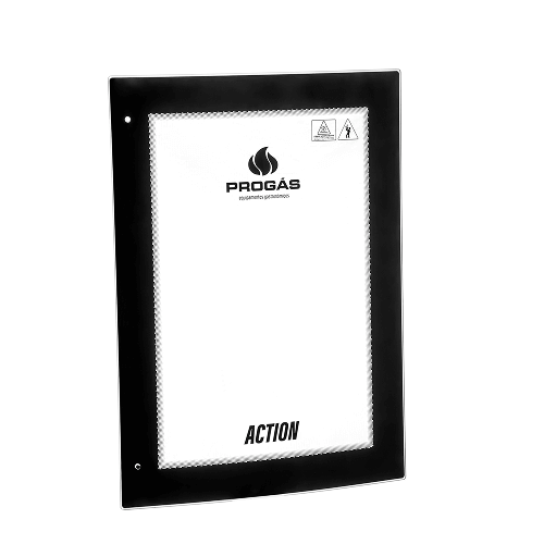 10-P43367 – VIDRO PRAC-05 ACTION PRETO (615X451X4)